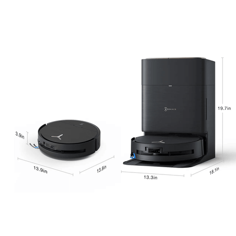 ECOVACS DEEBOT X9 PRO OMNI Robot Vacuum & Mop – Dual-Powered Flagship Cleaner - Beattys of Loughrea | www.beattys.ie