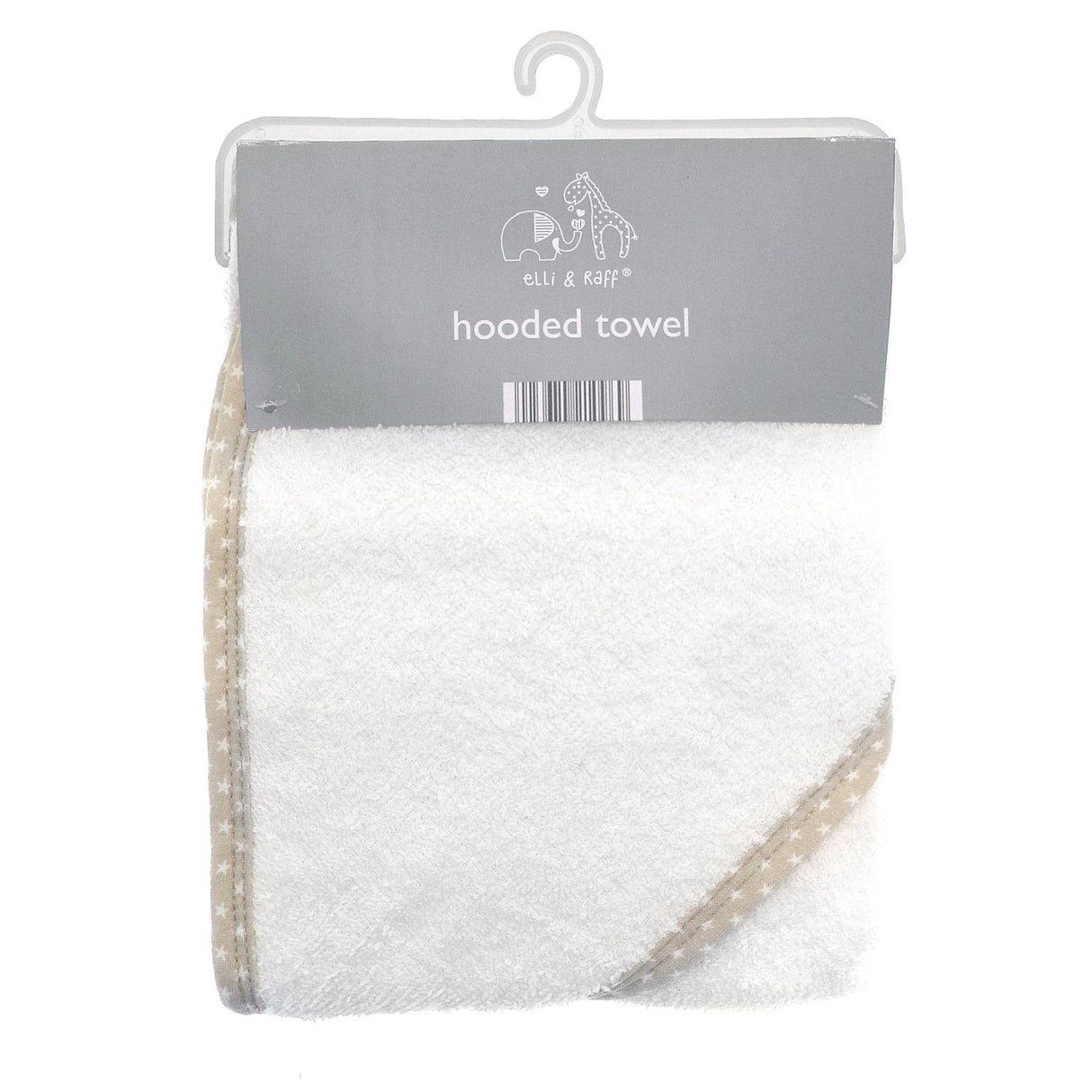 Elli & Raff Hooded Baby Towel - Beattys of Loughrea | www.beattys.ie