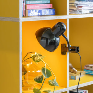 Clip On Lamp New Retro – Black - DESK/READING LAMPS - Beattys of Loughrea