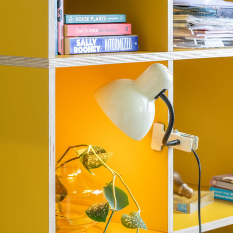 Clip On Lamp New Retro – Off White - DESK/READING LAMPS - Beattys of Loughrea