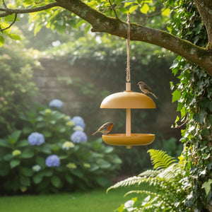 Bird Feeder Unidad Luxury Ochre Yellow - BIRD HOUSE/ FEEDERS - Beattys of Loughrea