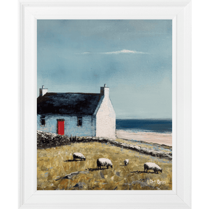 The Red Door HF Framed Picture - GW114 - Beattys of Loughrea | www.beattys.ie