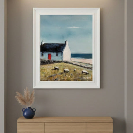 The Red Door HF Framed Picture - GW114 - Beattys of Loughrea | www.beattys.ie