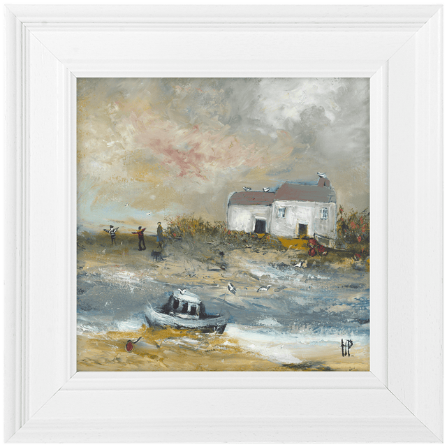 Lobster Pots and Buoys HF Framed Picture - GW114 - Beattys of Loughrea | www.beattys.ie
