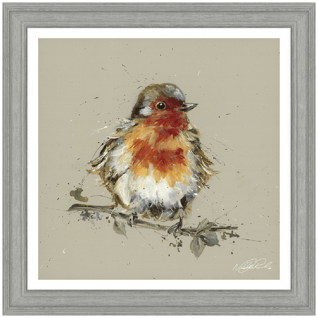 Red Red Robin HF Framed Picture - CR116 - Beattys of Loughrea | www.beattys.ie