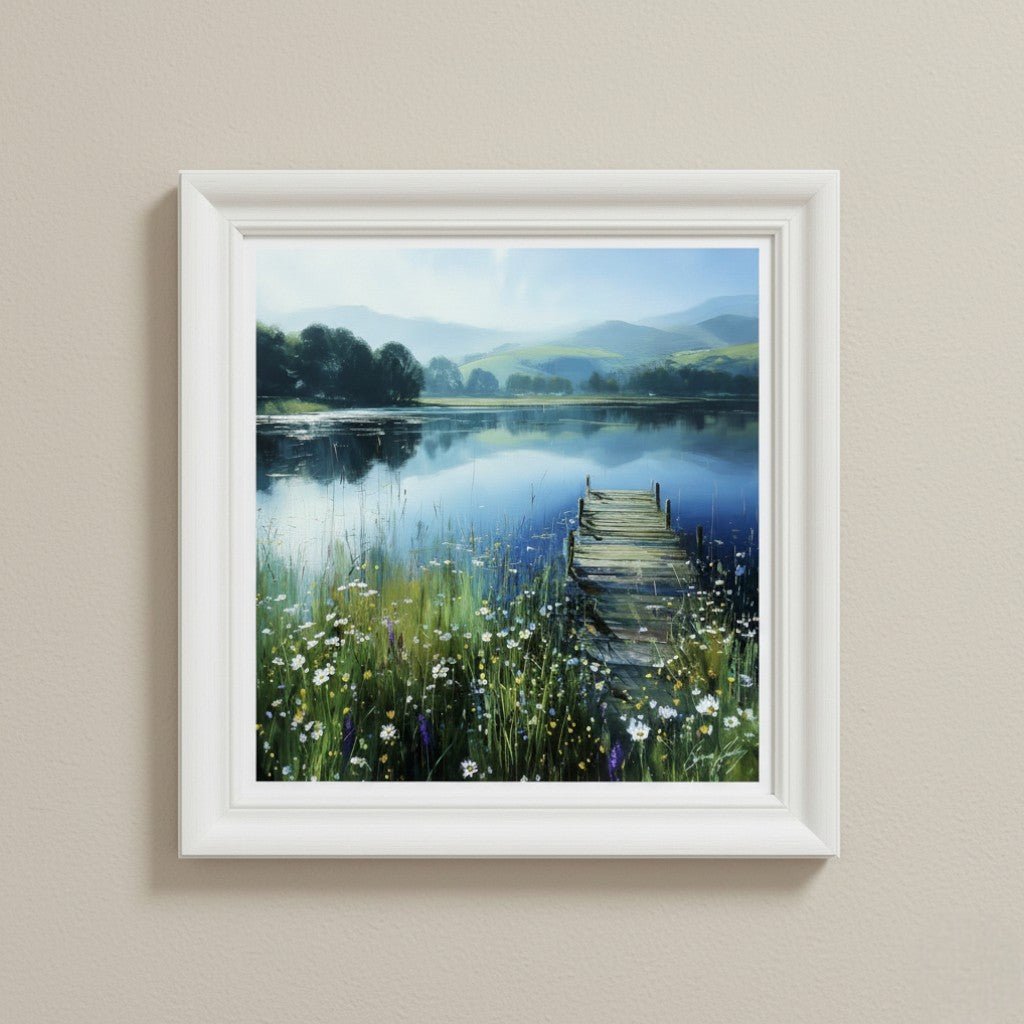 The Waters Edge I Framed Picture - MP109 - Beattys of Loughrea | www.beattys.ie