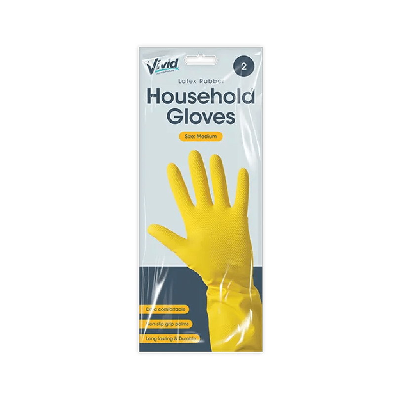 Household Gloves 1 Pair - Medium - Beattys of Loughrea | www.beattys.ie