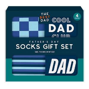 Father's Day Dad Socks Gift Set 4PK - Beattys of Loughrea | www.beattys.ie