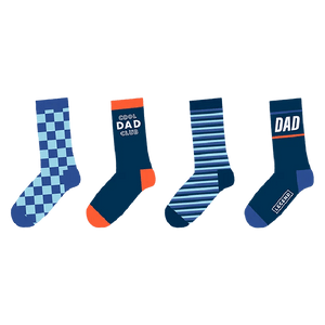Father's Day Dad Socks Gift Set 4PK - Beattys of Loughrea | www.beattys.ie