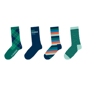 Father's Day Grandad Socks Gift Set 4PK - Beattys of Loughrea | www.beattys.ie
