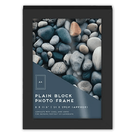 Black Block Photo Frame A4 - Beattys of Loughrea | www.beattys.ie
