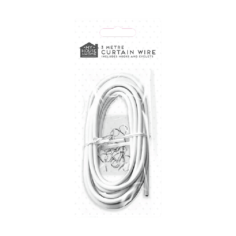 Curtain Wire 3m - Beattys of Loughrea | www.beattys.ie