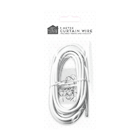 Curtain Wire 3m - Beattys of Loughrea | www.beattys.ie