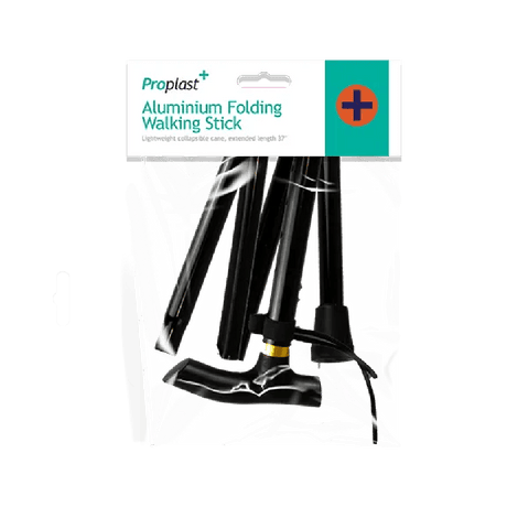 Proplast+ Aluminium Folding Walking Stick - Beattys of Loughrea | www.beattys.ie