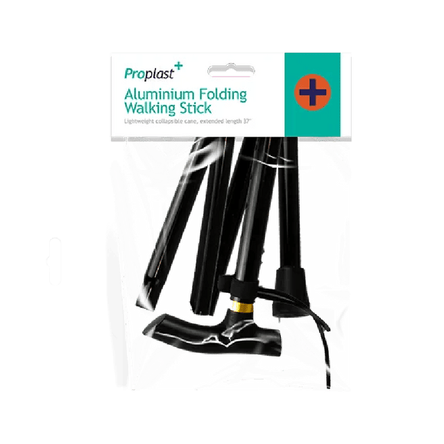 Proplast+ Aluminium Folding Walking Stick - Beattys of Loughrea | www.beattys.ie
