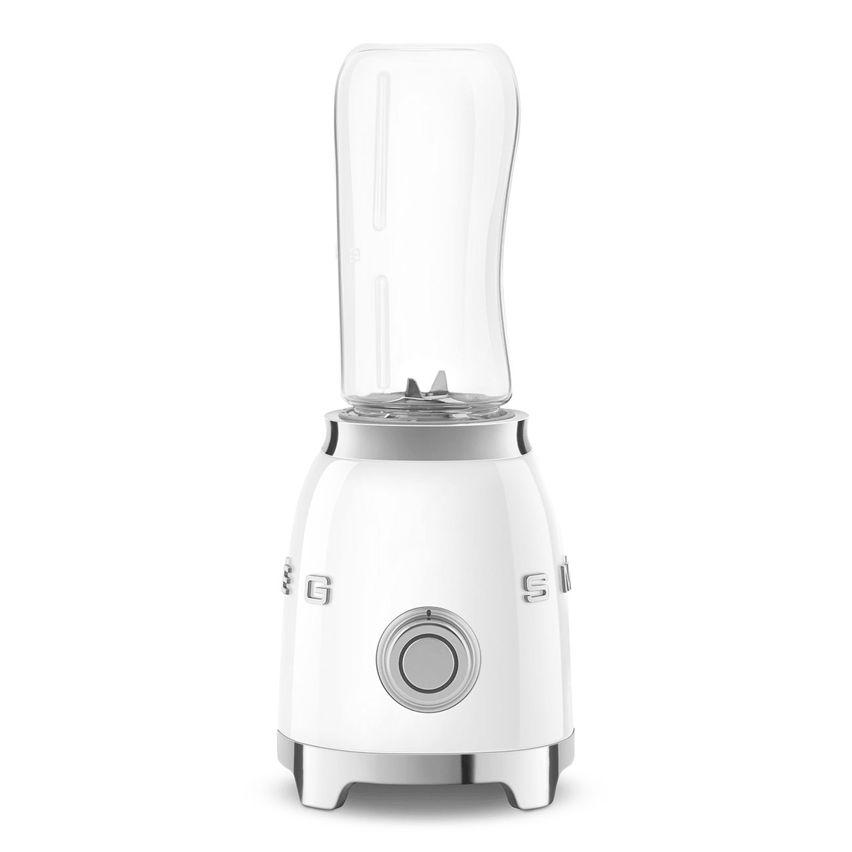 Smeg 50's Style Mini Personal Blender & Smoothie Maker White | PBF01WHUK - HAND BLENDERS CHOPPERS - Beattys of Loughrea