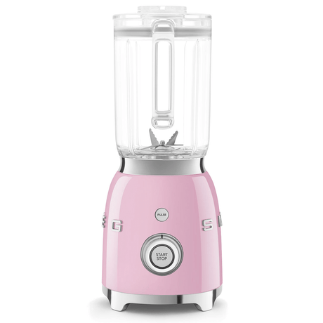 Smeg 50's Style Jug Blender Pink | BLF03PKUK - HAND BLENDERS CHOPPERS - Beattys of Loughrea