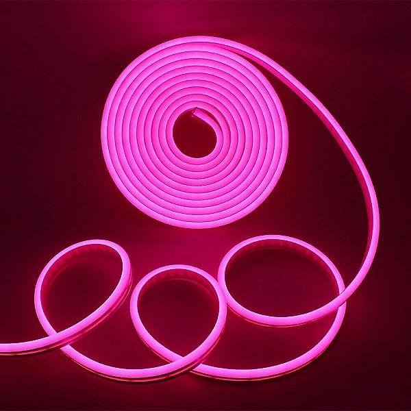 ExtraStar Neon 120 LED Strip 5m Cable with Power Adapter IP65 – Pink Light - LED STRING DECO LIGHTS (NOT XMAS) - Beattys of Loughrea