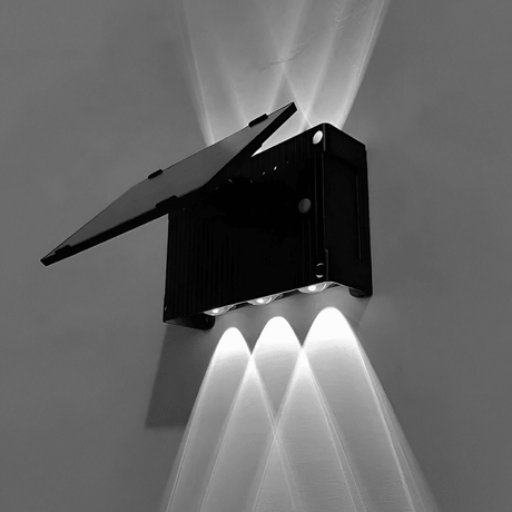 ExtraStar Modern Up and Down LED Solar Wall Light - GARDEN ORNAMENTS INCL SOLAR - Beattys of Loughrea