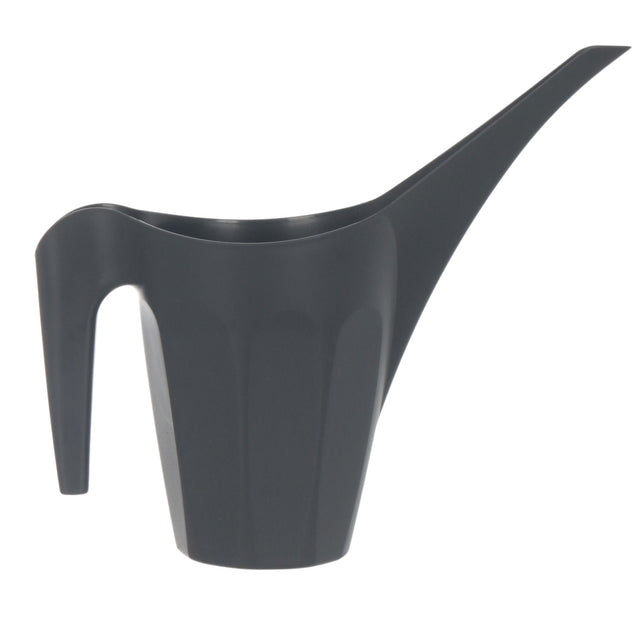1L Indoor Plastic Watering Can Grey - GARDEN ORNAMENTS INCL SOLAR - Beattys of Loughrea