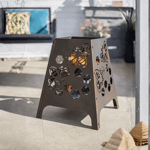 Busy Bee Cut-Out Firepit by La Hacienda
