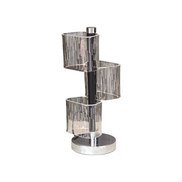 Acrylic Lamp with 3 Lights 34cm - TABLE/BEDSIDE LAMPS - Beattys of Loughrea