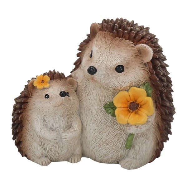 Hedgehog Couple 8cm - ORNAMENTS - Beattys of Loughrea