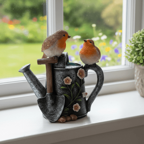 Robin Watering Can 14cm - ORNAMENTS - Beattys of Loughrea
