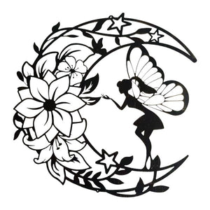 Fairy Wall Art Bronze 60cm - WALL PLAQUE/STATUES - Beattys of Loughrea