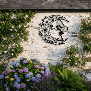 Fairy Wall Art Bronze 60cm - WALL PLAQUE/STATUES - Beattys of Loughrea