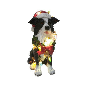 LED Weihnachtscollie 10x24cm