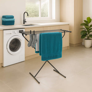 Beldray Flatbed Clothes Airer – Foldable & Compact - CLEANING CLOTHES AIRER - Beattys of Loughrea