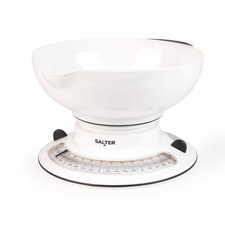 Salter Aquaweigh Mechanical Kitchen Scale – White - KITCHEN SCALES - Beattys of Loughrea