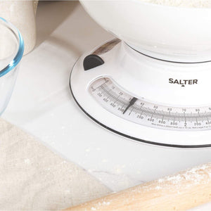 Salter Aquaweigh Mechanical Kitchen Scale – White - KITCHEN SCALES - Beattys of Loughrea