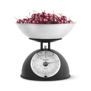 Salter Timeless Mechanical Kitchen Scale – Black - KITCHEN SCALES - Beattys of Loughrea