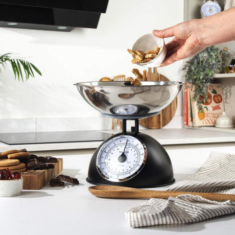 Salter Timeless Mechanical Kitchen Scale – Black - KITCHEN SCALES - Beattys of Loughrea