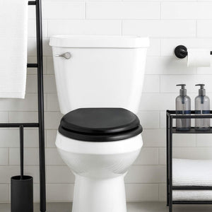Beldray Wooden MDF Toilet Seat – Black - TOILET SEAT/FITTINGS - Beattys of Loughrea