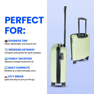 Bordlite Keep Calm, It's a Carry On Cabin Case 54 x 36 x 20cm – Green - LUGGAGE, SUITCASES, TROLLEY BAGS - Beattys of Loughrea