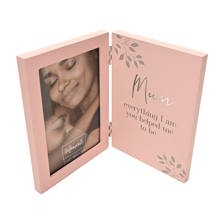 Moments Hinged Photo Frame Mum - PHOTO FRAMES - PLATED, GILT, STONE - Beattys of Loughrea