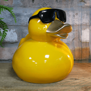 Cool Duck Ornament – Bright Yellow - ORNAMENTS - Beattys of Loughrea