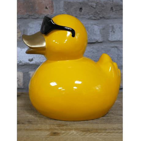 Cool Duck Ornament – Bright Yellow - ORNAMENTS - Beattys of Loughrea