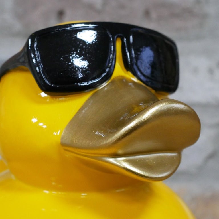 Cool Duck Ornament – Bright Yellow - ORNAMENTS - Beattys of Loughrea