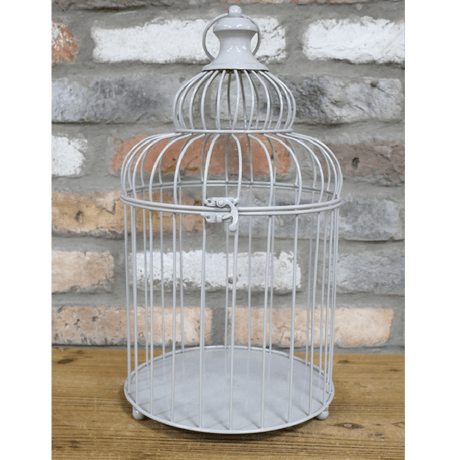 Bird Cage Lantern 40cm - ORNAMENTS - Beattys of Loughrea