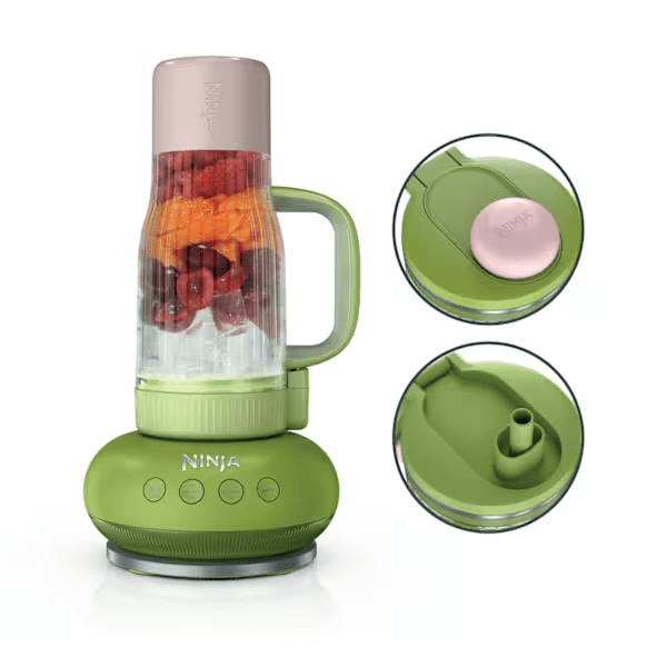 Ninja BlendBoss Blender - Watermelon Bubblegum DB351UKGN - LIQUIDISERS - Beattys of Loughrea