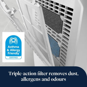 DeLonghi Tasciugo AriaDry 14L Multi - Function Dehumidifier White DEXD214RF - DE HUMIDIFIER - Beattys of Loughrea