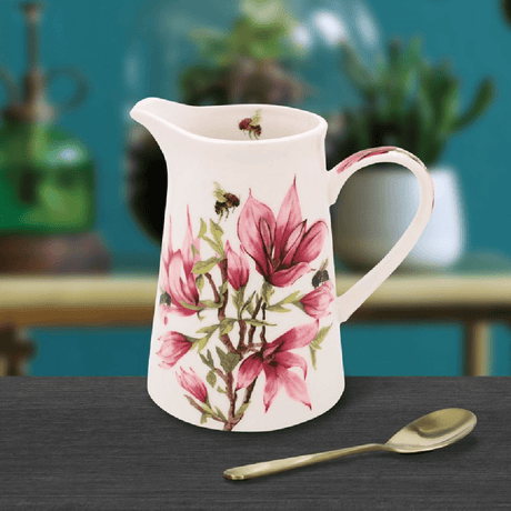 Bee‑Tanicle Magnolia Jug - JUGS - Beattys of Loughrea