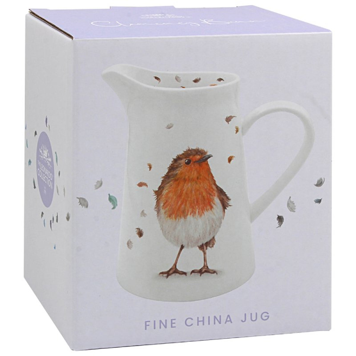 Robins Jug – Clemency Bunn British Birds Design