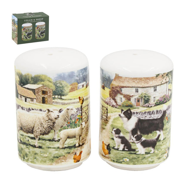Collie & Sheep Salt & Pepper Set