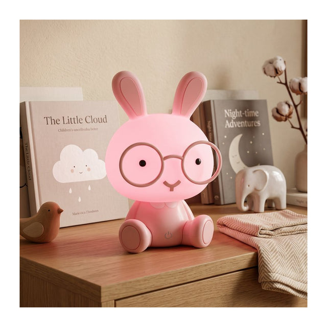 Bunny LED Lamp, Pink