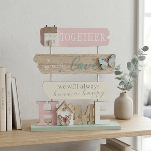 Together With Love Home Sign - GENERAL LOOSE WARE - Beattys of Loughrea